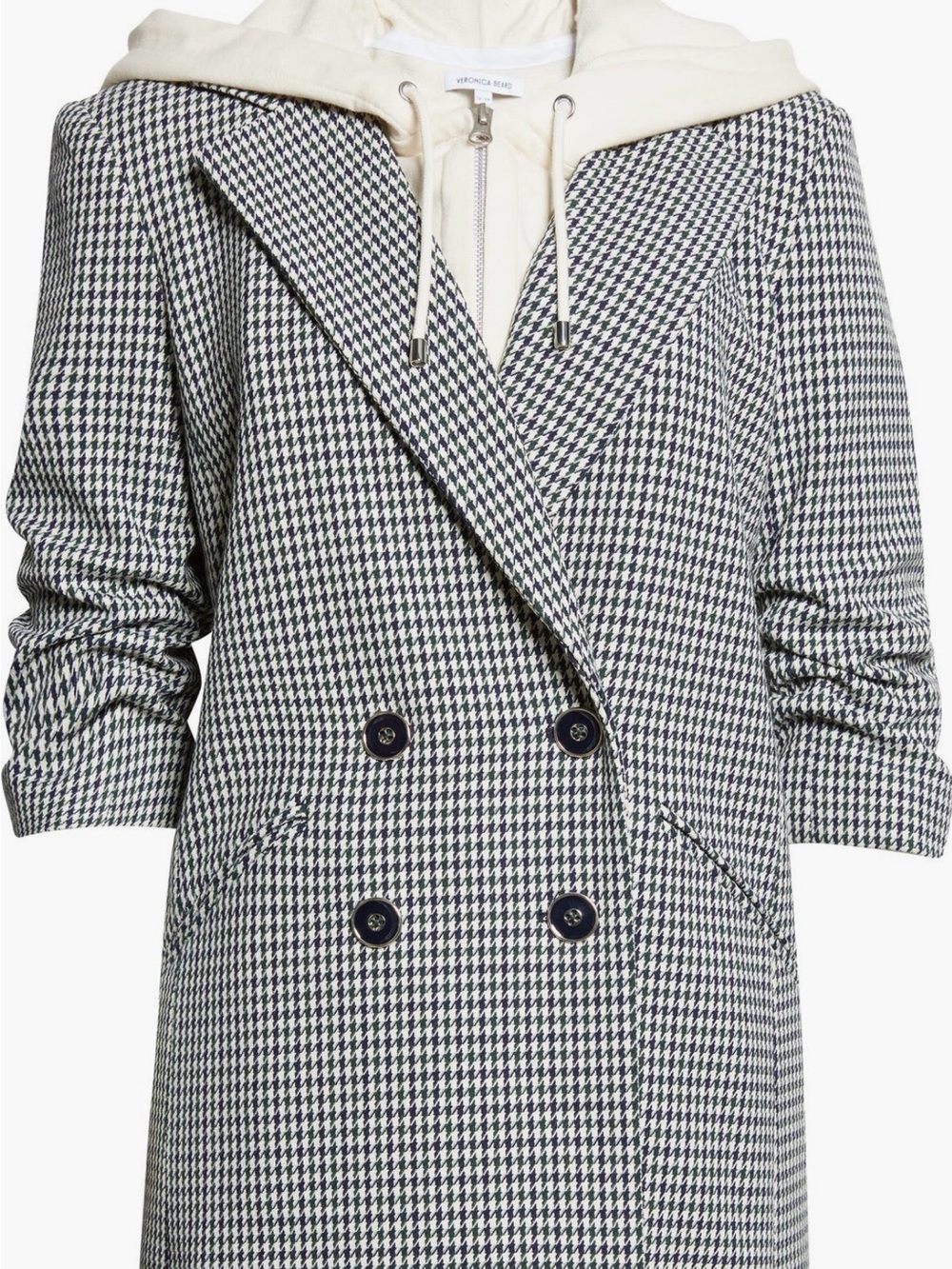Veronica Beard
Rupert Dickey Jacket & French Terry Hoodie Size - 2